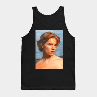 Painting of Prince Wilhelm from the Netflix series Young Royals Tank Top